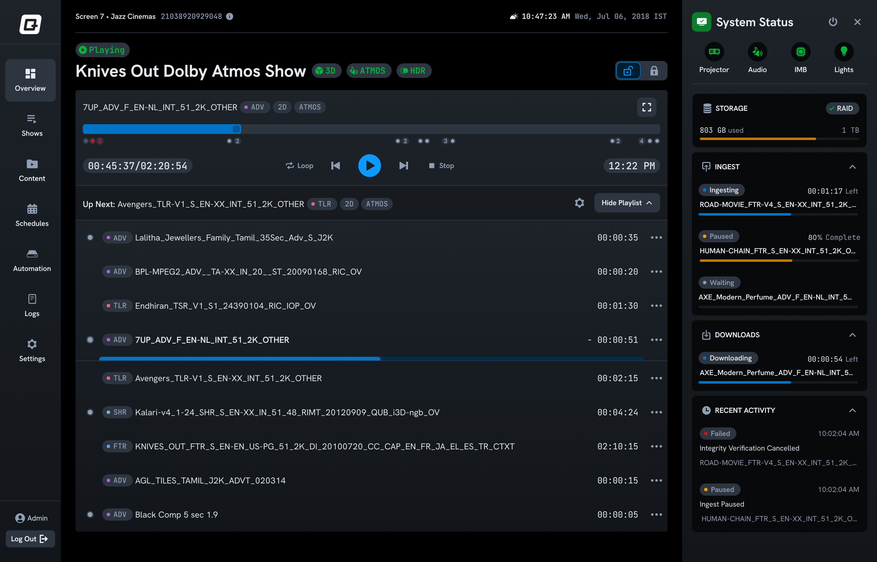After playback redesign